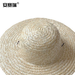 安赛瑞 麦秆草帽 17348 个 15cm*30cm 竹编  