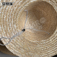 安赛瑞 麦秆草帽 17348 个 15cm*30cm 竹编  